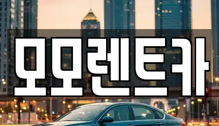 부산광역시 기장군 철마면 렌트카 전문 모모렌트카