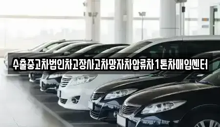 부산광역시 부산진구 연지동 중고차매입 전문 수출중고차법인차고장사고차망자차압류차1톤차매입센터