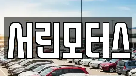 부산광역시 사하구 신평동 중고차 전문 서린모터스