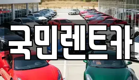 부산광역시 중구 부평동4가 렌트카 전문 국민렌트카