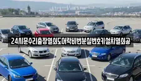 서울 광진구 구의동 중고차매입 전문 24시문수리출장열쇠도어락비번분실번호키설치열쇠공