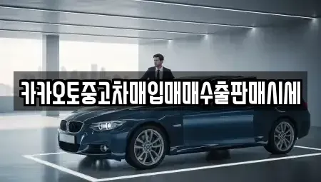 서울 금천구 중고차매입 전문 카카오토중고차매입매매수출판매시세