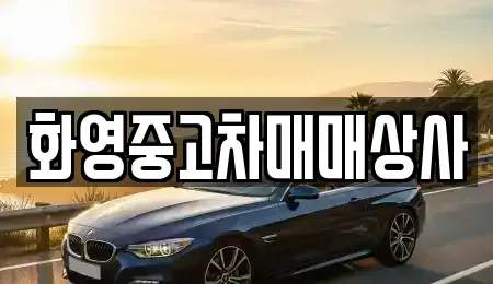 서울 동대문구 장안동 중고차매매 전문 화영중고차매매상사
