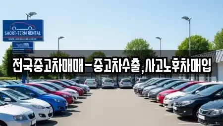 서울 동작구 대방동 중고차 전문 전국중고차매매-중고차수출,사고노후차매입