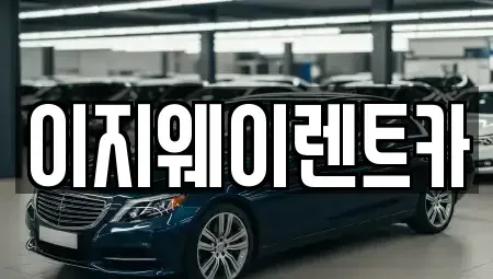 서울 마포구 마포동 단기렌트카 전문 이지웨이렌트카