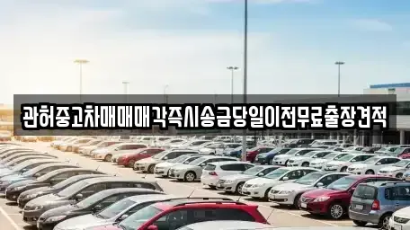 서울 마포구 상수동 중고차매매 전문 관허중고차매매매각즉시송금당일이전무료출장견적