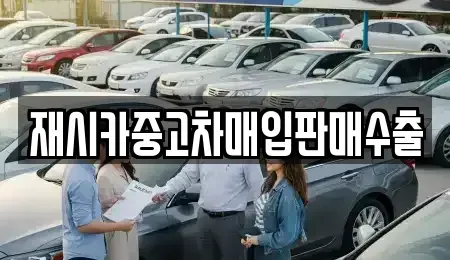 서울 성동구 옥수동 중고차매입 전문 재시카중고차매입판매수출