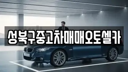 서울 성북구 보문동2가 중고차 전문 성북구중고차매매오토셀카