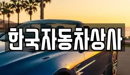서울 성북구 보문동2가 중고차 전문 한국자동차상사