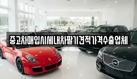 서울 성북구 보문동2가 중고차매입 전문 중고차매입시세내차팔기견적가격수출업체