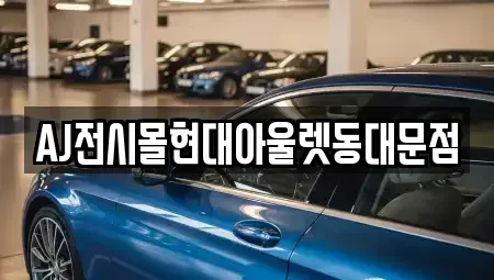 서울 성북구 보문동6가 렌트카 전문 AJ전시몰현대아울렛동대문점