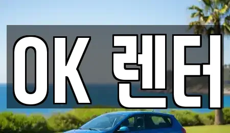 서울 성북구 안암동2가 렌트카 전문 OK 렌터