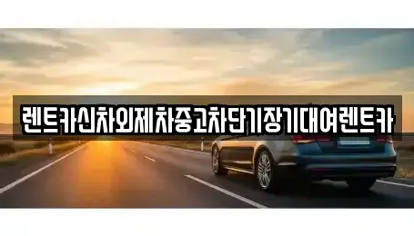 서울 용산구 한강로2가 단기렌트카 전문 렌트카신차외제차중고차단기장기대여렌트카