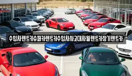 서울 용산구 한강로2가 장기렌트카 전문 수입차렌트카슈퍼카렌트카수입차사고대차월렌트카장기렌트카