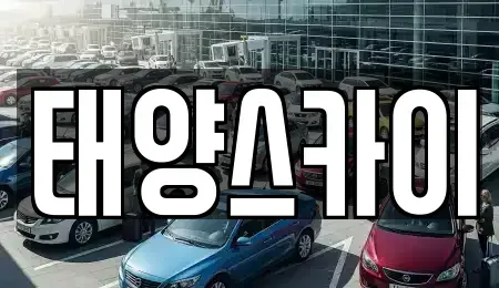 서울 종로구 낙원동 렌트카 전문 태양스카이