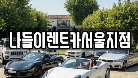서울특별시 성북구 보문동5가 렌트카 전문 나들이렌트카서울지점