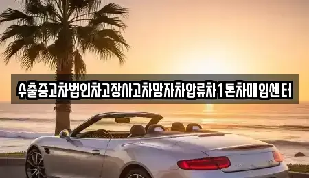 서울특별시 성북구 정릉동 중고차매입 전문 수출중고차법인차고장사고차망자차압류차1톤차매입센터