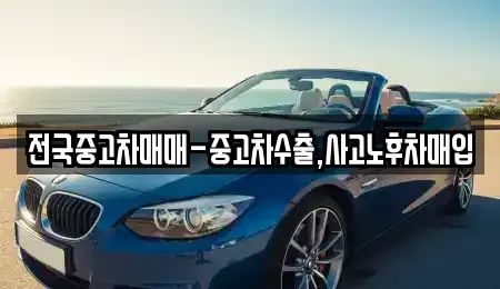 서울특별시 성북구 정릉동 중고차매입 전문 전국중고차매매-중고차수출,사고노후차매입