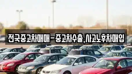 서울특별시 중랑구 상봉동 중고차매매 전문 전국중고차매매-중고차수출,사고노후차매입