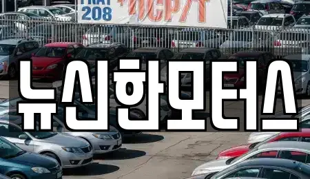 세종 부강면 중고차 전문 뉴신한모터스