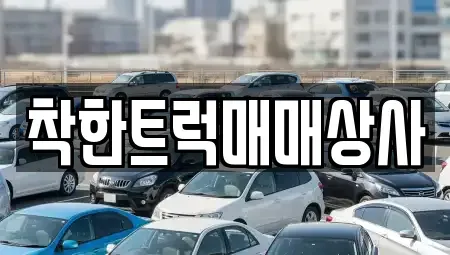 세종 전의면 중고차 전문 착한트럭매매상사