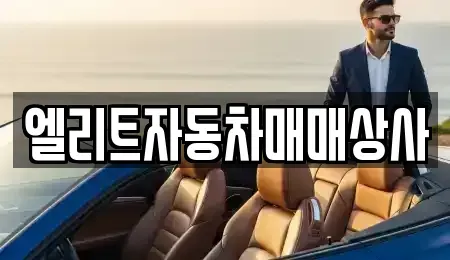 울산 울주군 온산읍 중고차매매 전문 엘리트자동차매매상사