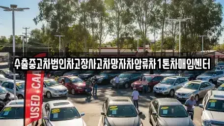 울산 울주군 온산읍 중고차매입 전문 수출중고차법인차고장사고차망자차압류차1톤차매입센터