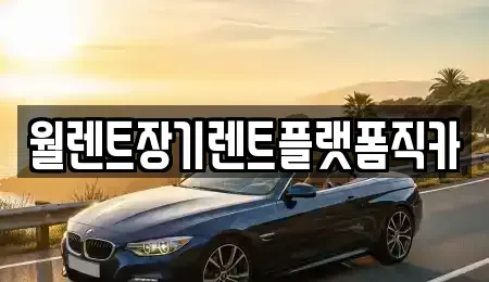 인천 계양구 귤현동 장기렌트카 전문 월렌트장기렌트플랫폼직카
