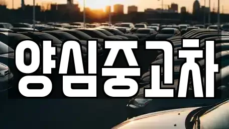 인천 계양구 귤현동 중고차 전문 양심중고차