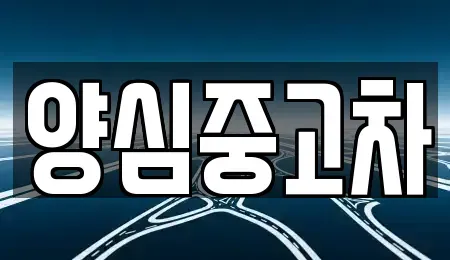 인천 계양구 박촌동 중고차 전문 양심중고차