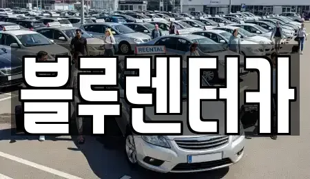 인천 미추홀구 용현동 렌트카 전문 블루렌터카