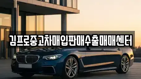 인천 미추홀구 용현동 중고차매입 전문 김프로중고차매입판매수출매매센터