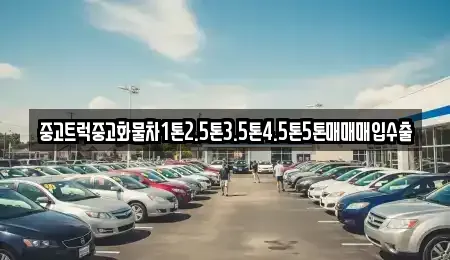 전남 목포시 유달동 중고차매입 전문 중고트럭중고화물차1톤2.5톤3.5톤4.5톤5톤매매매입수출