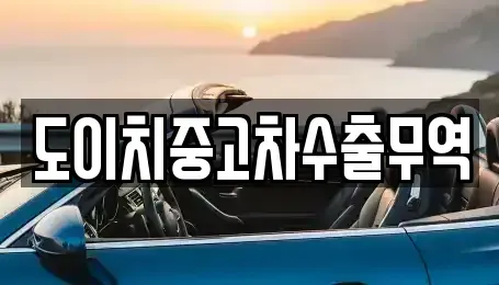 전남 목포시 항동 중고차매매 전문 도이치중고차수출무역