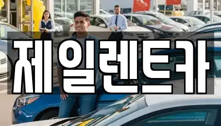전남 완도군 신지면 렌트카 전문 제일렌트카