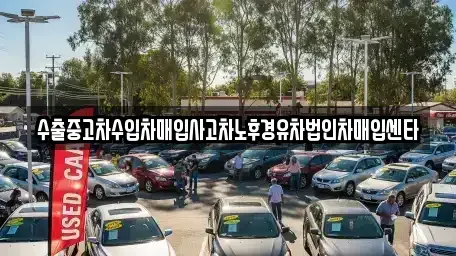 전라남도 담양군 담양읍 중고차매입 전문 수출중고차수입차매입사고차노후경유차법인차매입센타