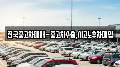 전라남도 목포시 남교동 중고차 전문 전국중고차매매-중고차수출,사고노후차매입