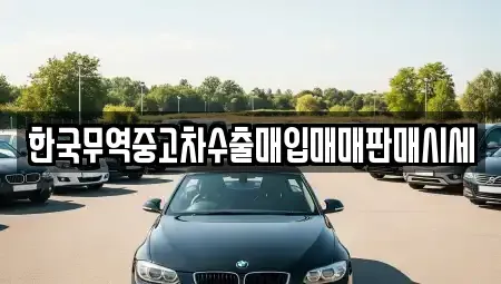 전라남도 순천시 동외동 중고차매입 전문 한국무역중고차수출매입매매판매시세