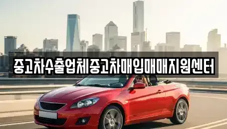 전라남도 순천시 풍덕동 중고차매입 전문 중고차수출업체중고차매입매매지원센터