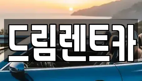 전북 전주시 덕진구 덕진동2가 렌트카 전문 드림렌트카