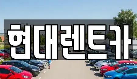 전북 전주시 덕진구 우아동3가 렌트카 전문 현대렌트카