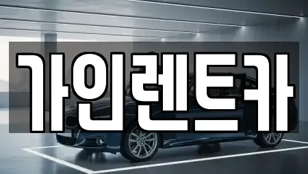 전북 전주시 완산구 남노송동 렌트카 전문 가인렌트카