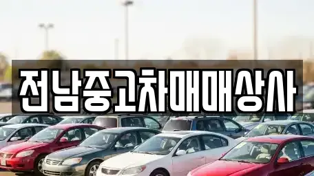 전북 전주시 완산구 색장동 중고차 전문 전남중고차매매상사