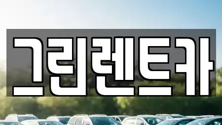 전북 전주시 완산구 서노송동 렌트카 전문 그린렌트카