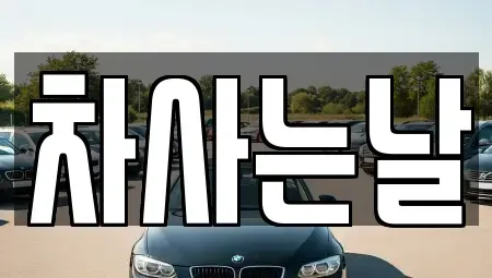 전북 전주시 완산구 용복동 중고차 전문 차사는날