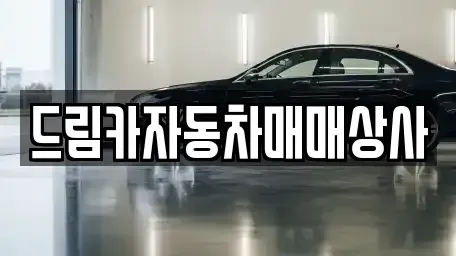 전북특별자치도 정읍시 소성면 중고차 전문 드림카자동차매매상사