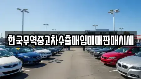 전북특별자치도 정읍시 장명동 중고차 전문 한국무역중고차수출매입매매판매시세