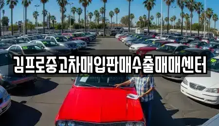 전북특별자치도 정읍시 장명동 중고차매입 전문 김프로중고차매입판매수출매매센터