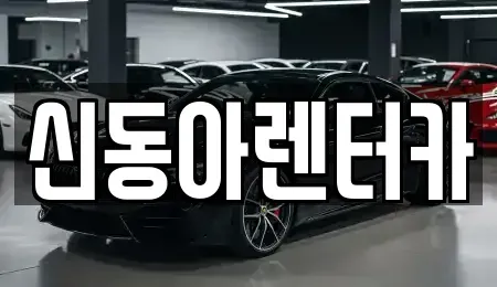 제주 제주시 도평동 렌트카 전문 신동아렌터카