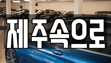 제주특별자치도 제주시 용담일동 렌트카 전문 제주속으로